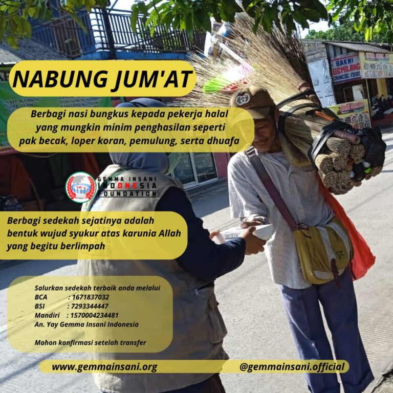 Program NABUNG JUM’AT (Nasi Bungkus Jum’at)